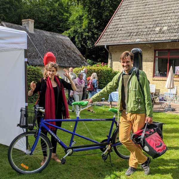 Duo Munk-Riegels på tandem-tur