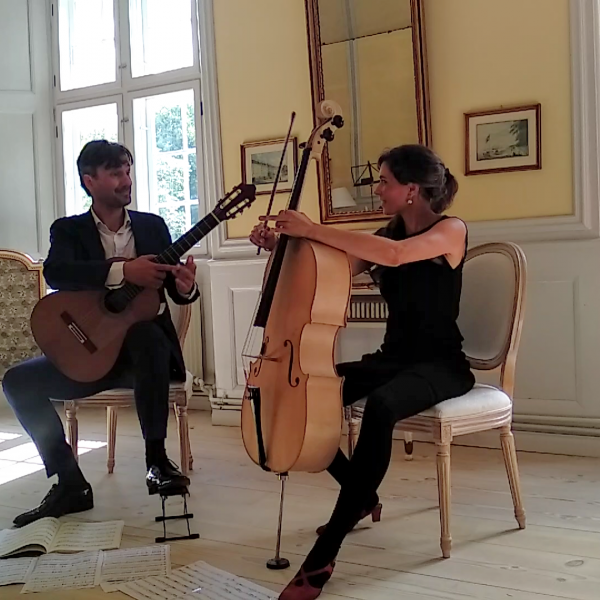 Duo Munk-Riegels på koncert i Ulstrup