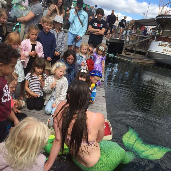 Børneteater med havfruen Havdis