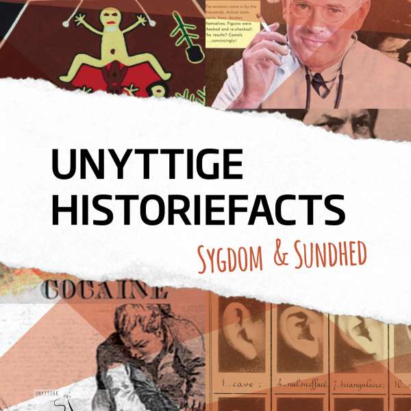 Bogforside: Unyttige historiefacts - Sygdom & sundhed